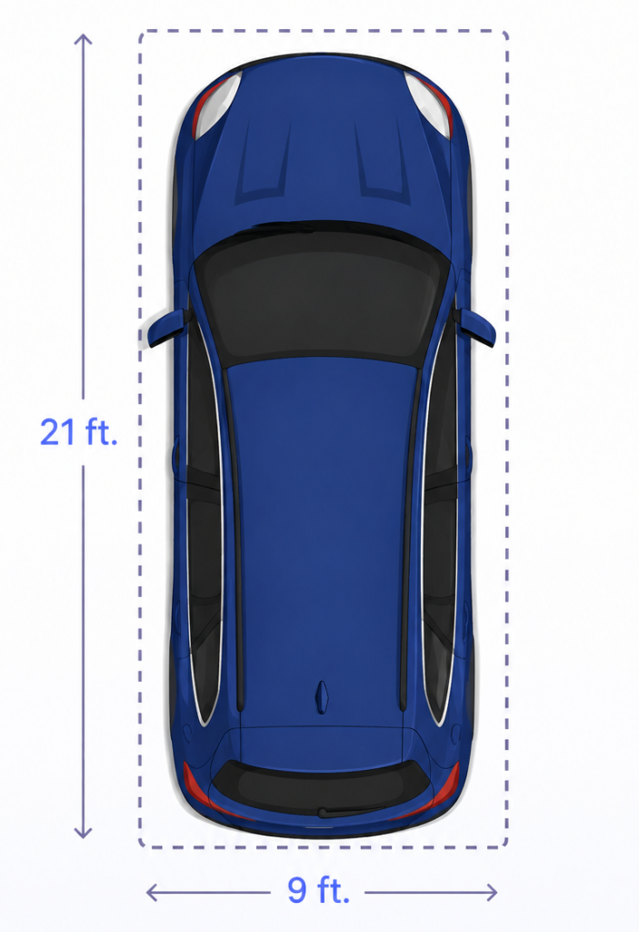 parking space 9x21 3.0